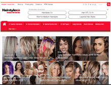 Tablet Screenshot of hairstylesco.com